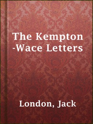 cover image of The Kempton-Wace Letters